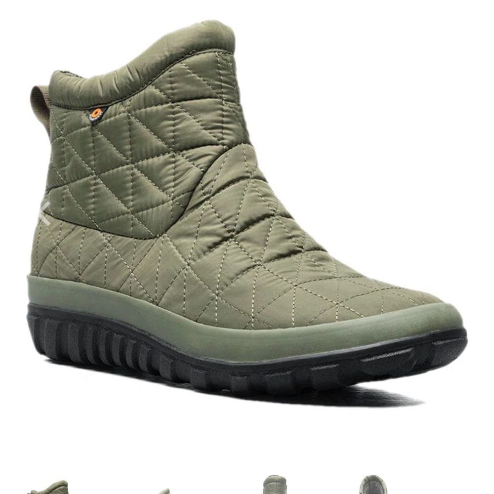 BOGS Snowday II Short Snow Boot in Jade Ladies Size 7 EUC
